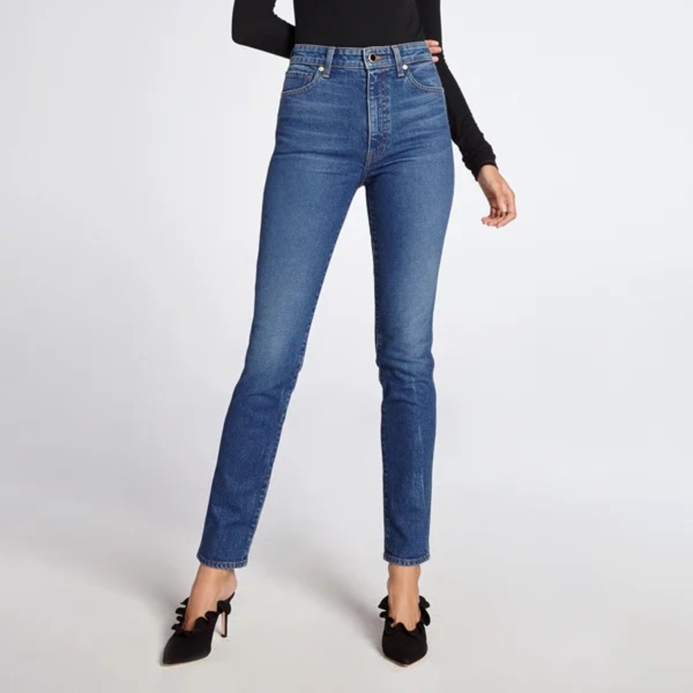 Khaite Vanessa High Rise Jeans